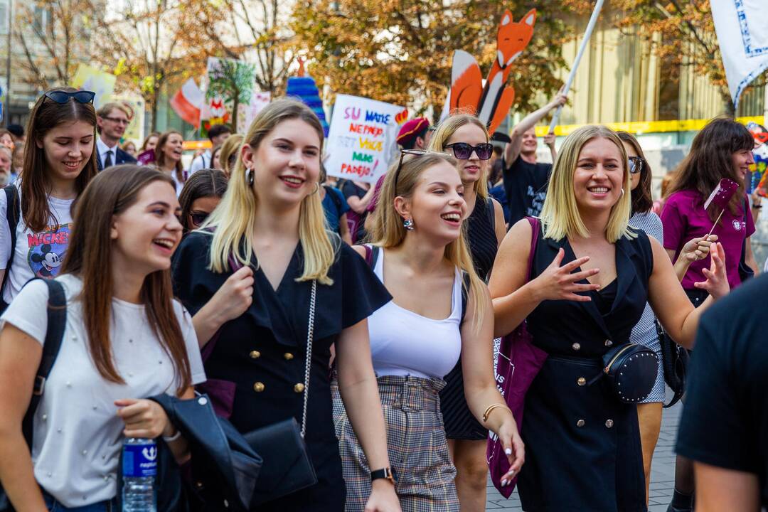 Vilniaus universiteto darbuotojų, studentų ir alumnų eisena