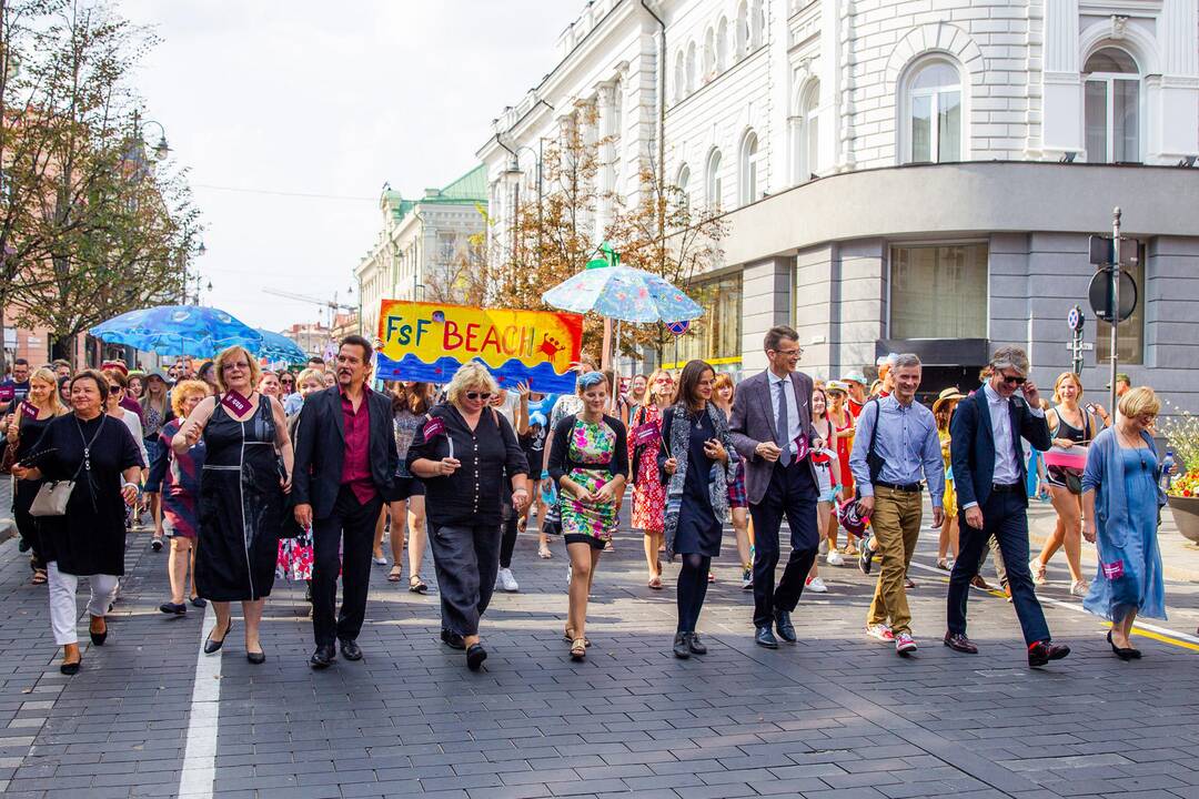 Vilniaus universiteto darbuotojų, studentų ir alumnų eisena