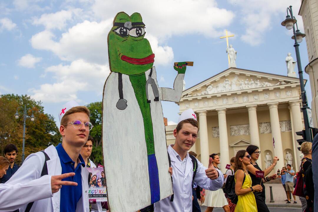 Vilniaus universiteto darbuotojų, studentų ir alumnų eisena