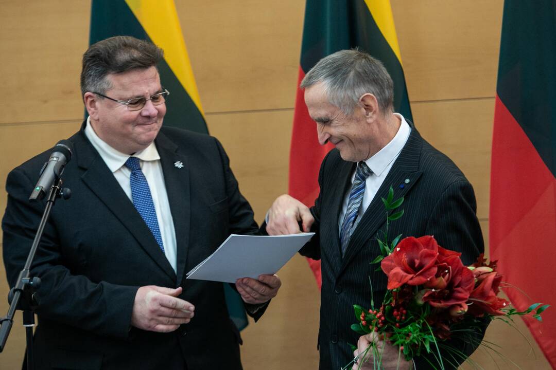 Baltų apdovanojimo teikimo ceremonija