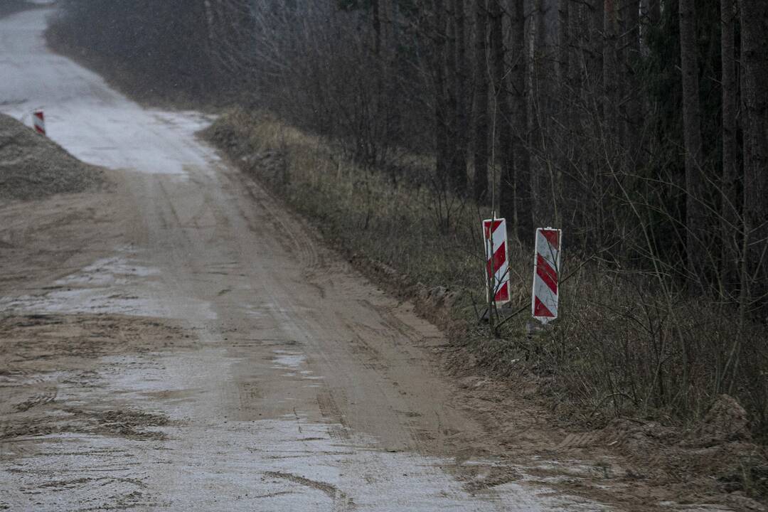 Upės gatvė Smigliuose, kurioje gyvena S. Skvernelis