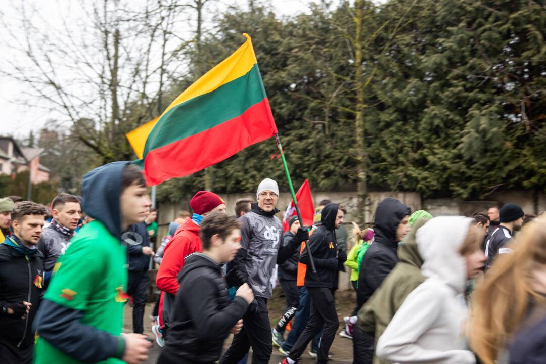 Tradicinis pagarbos bėgimas „Gyvybės ir mirties keliu“