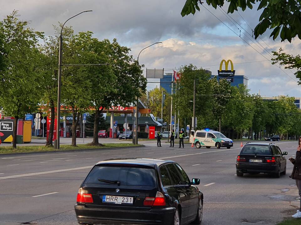 Į avariją Kaune pateko greitosios pagalbos automobilis
