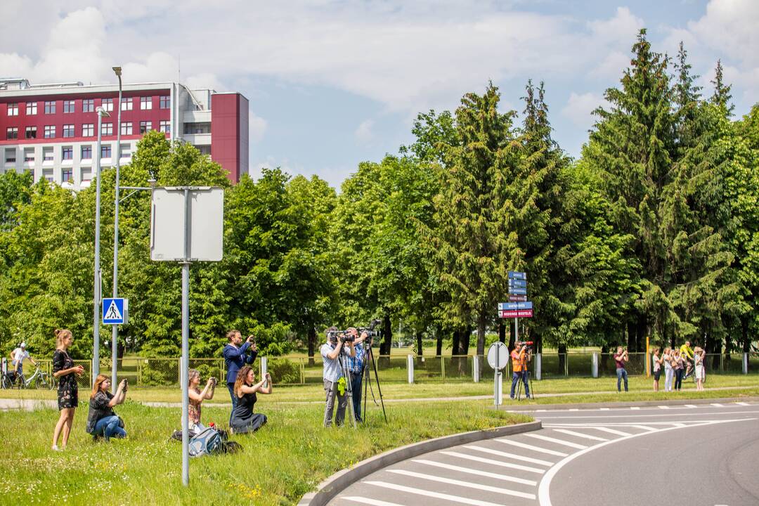 Donoro kepenų transportavimas iš Rygos į Vilnių