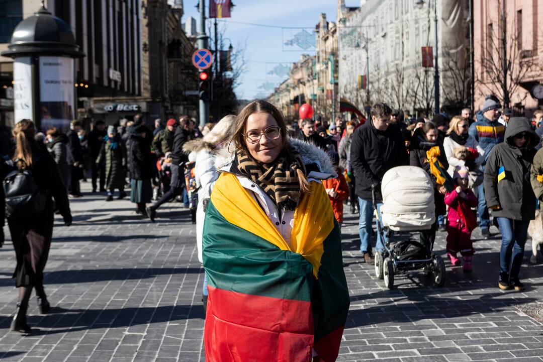 Eitynės „Nepriklausomybės atkūrimo kelias“ Vilniuje