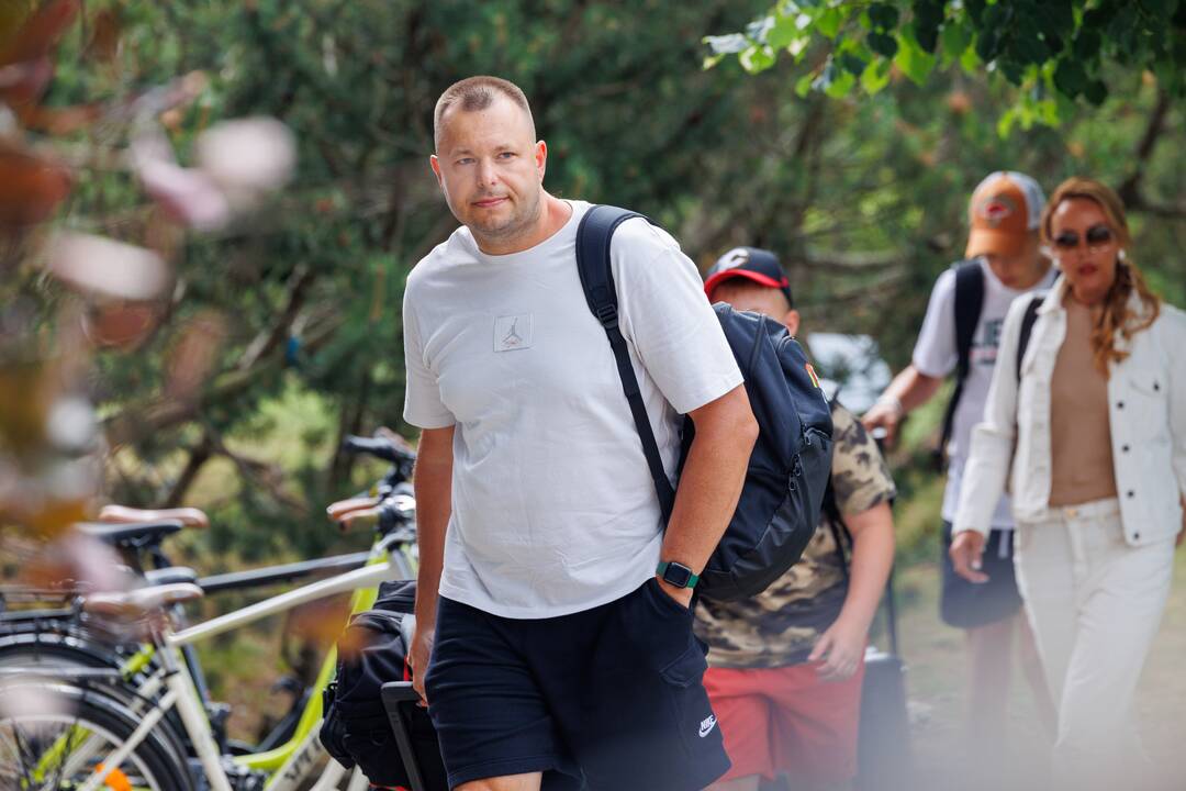 Lietuvos krepšinio rinktinės nariai renkasi į stovyklą