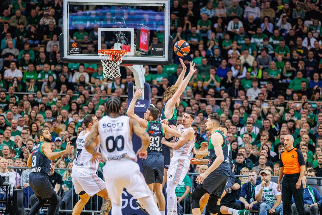 Eurolyga: „Žalgiris“–ASVEL (88:91)