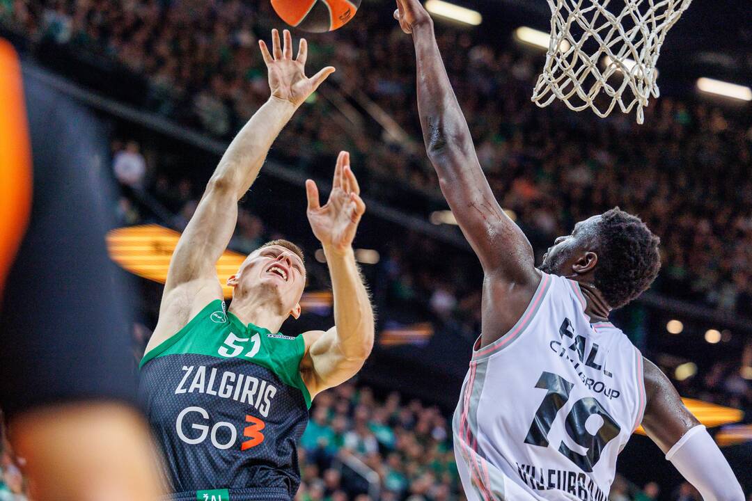 Eurolyga: „Žalgiris“–ASVEL (88:91)