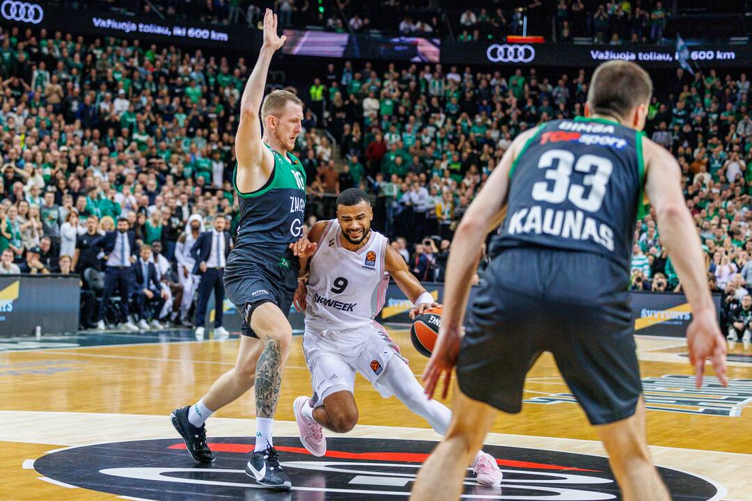 Eurolyga: „Žalgiris“–ASVEL (88:91)