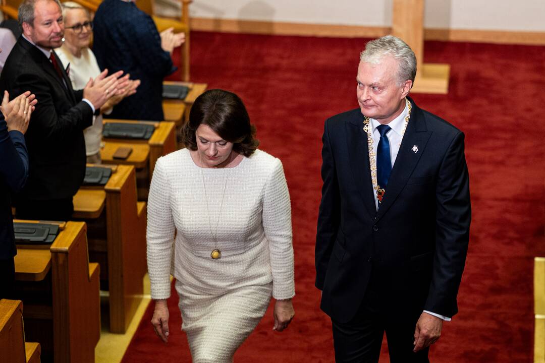 G. Nausėdos inauguracija Seime