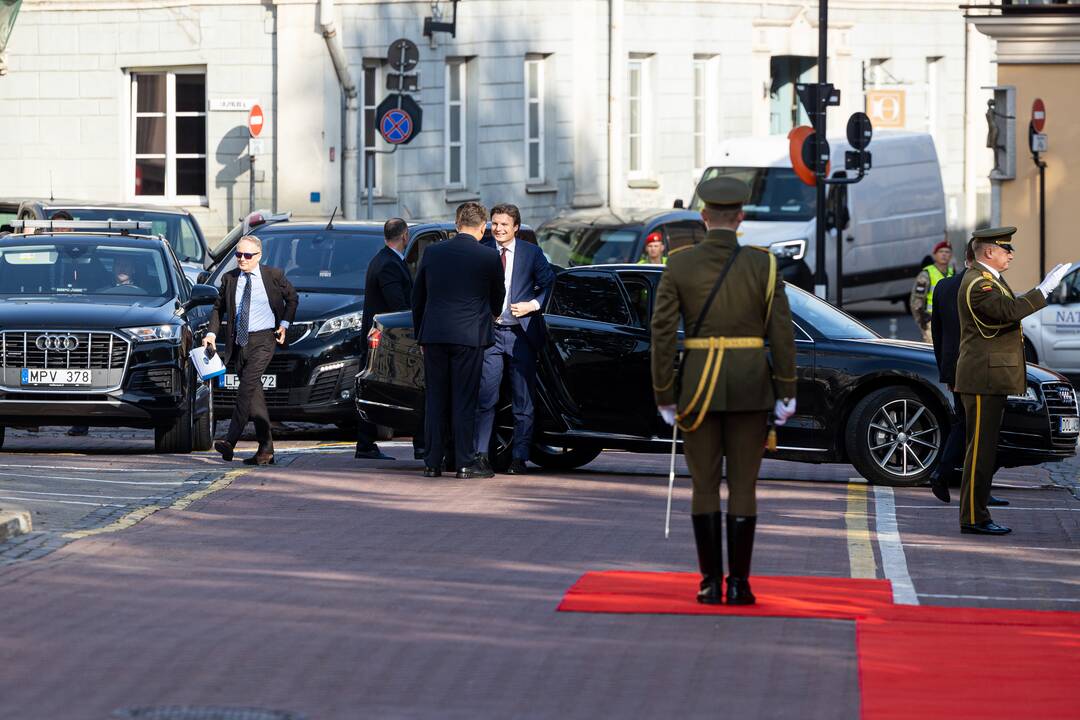 Nyderlandų gynybos ministro vizitas Lietuvoje