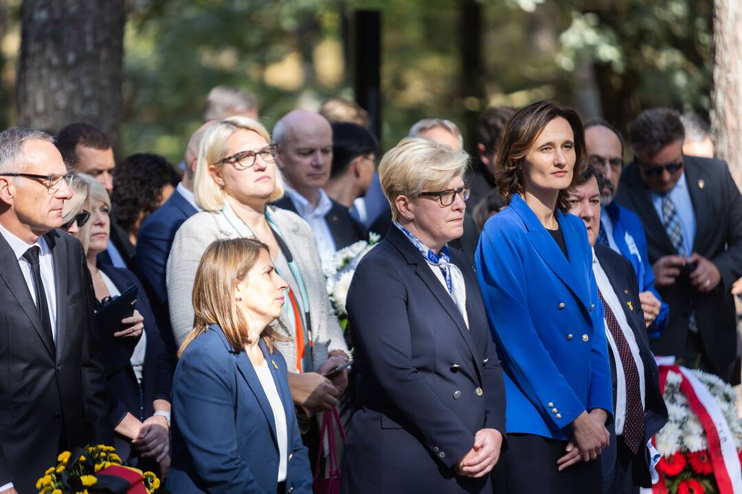 Vilniuje pagerbtas Lietuvos žydų genocido aukų atminimas