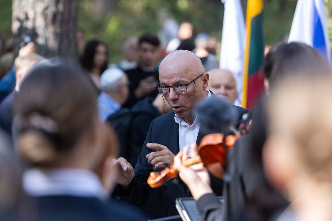 Vilniuje pagerbtas Lietuvos žydų genocido aukų atminimas