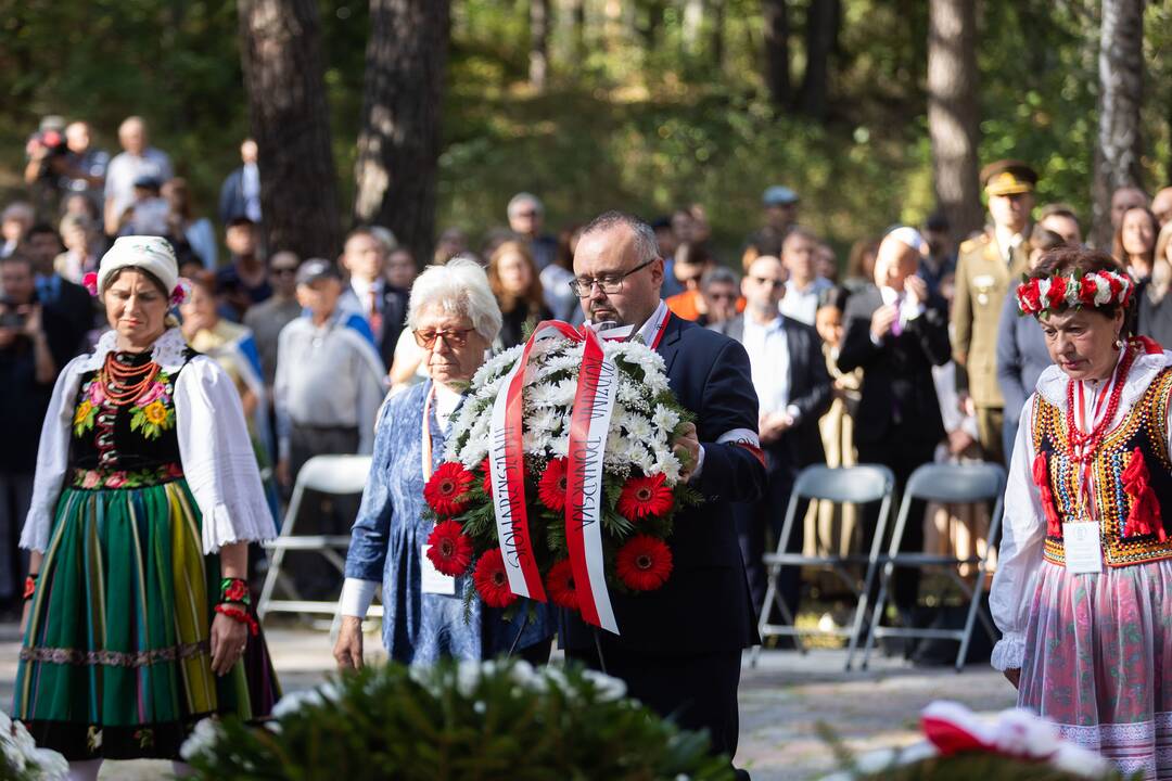 Vilniuje pagerbtas Lietuvos žydų genocido aukų atminimas