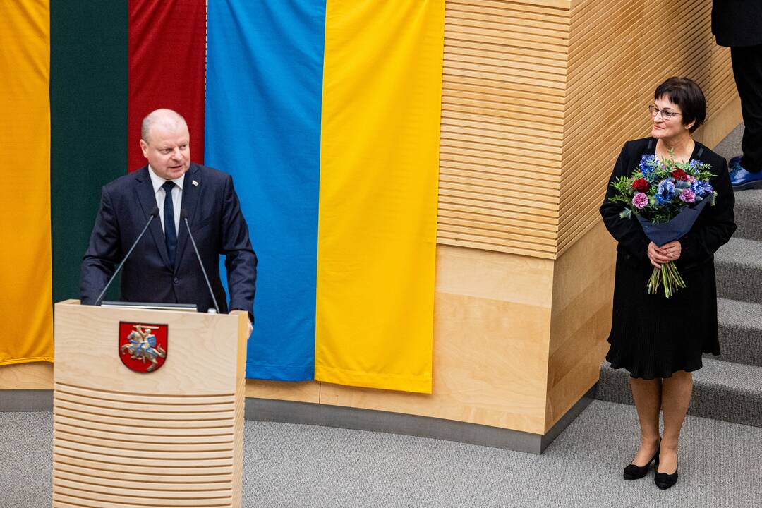 2024–2028 metų kadencijos Seimo pirmasis posėdis