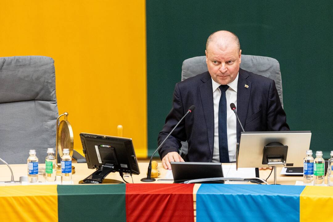 2024–2028 metų kadencijos Seimo pirmasis posėdis