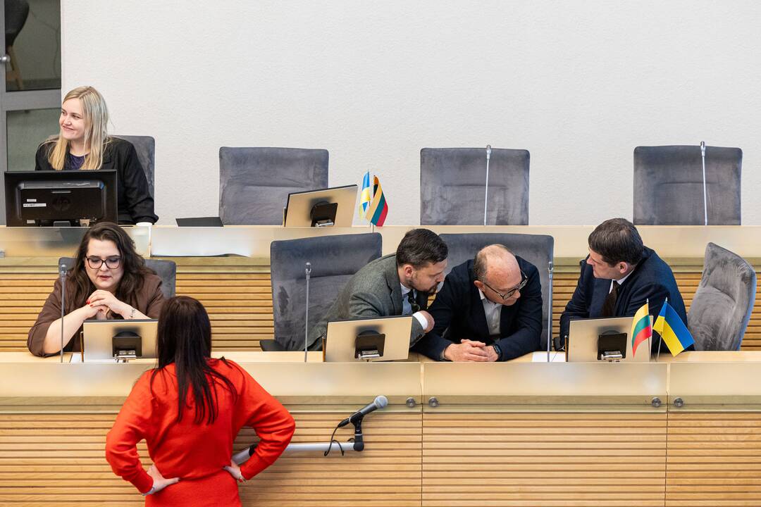 Balsavimas dėl Irenos Segalovičienės paskyrimo valstybės kontroliere