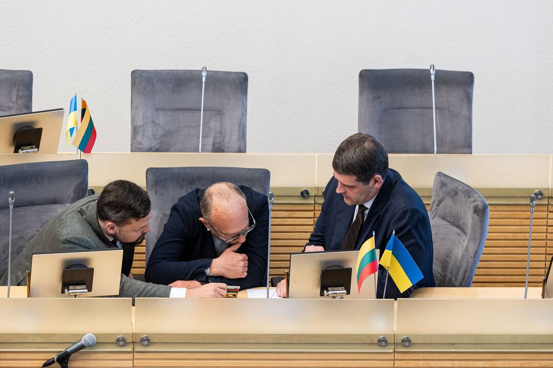 Balsavimas dėl Irenos Segalovičienės paskyrimo valstybės kontroliere