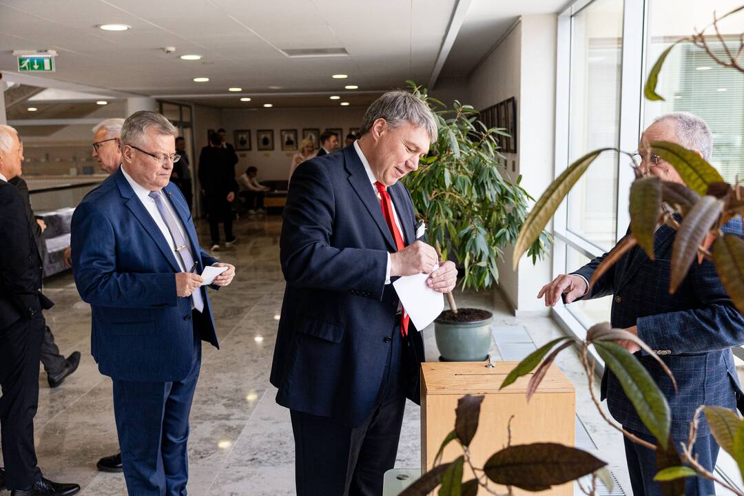 Balsavimas dėl Irenos Segalovičienės paskyrimo valstybės kontroliere