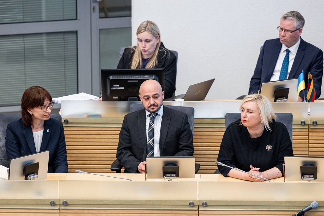 Balsavimas dėl Linos Petronienės paskyrimo į VRK pirmininkus
