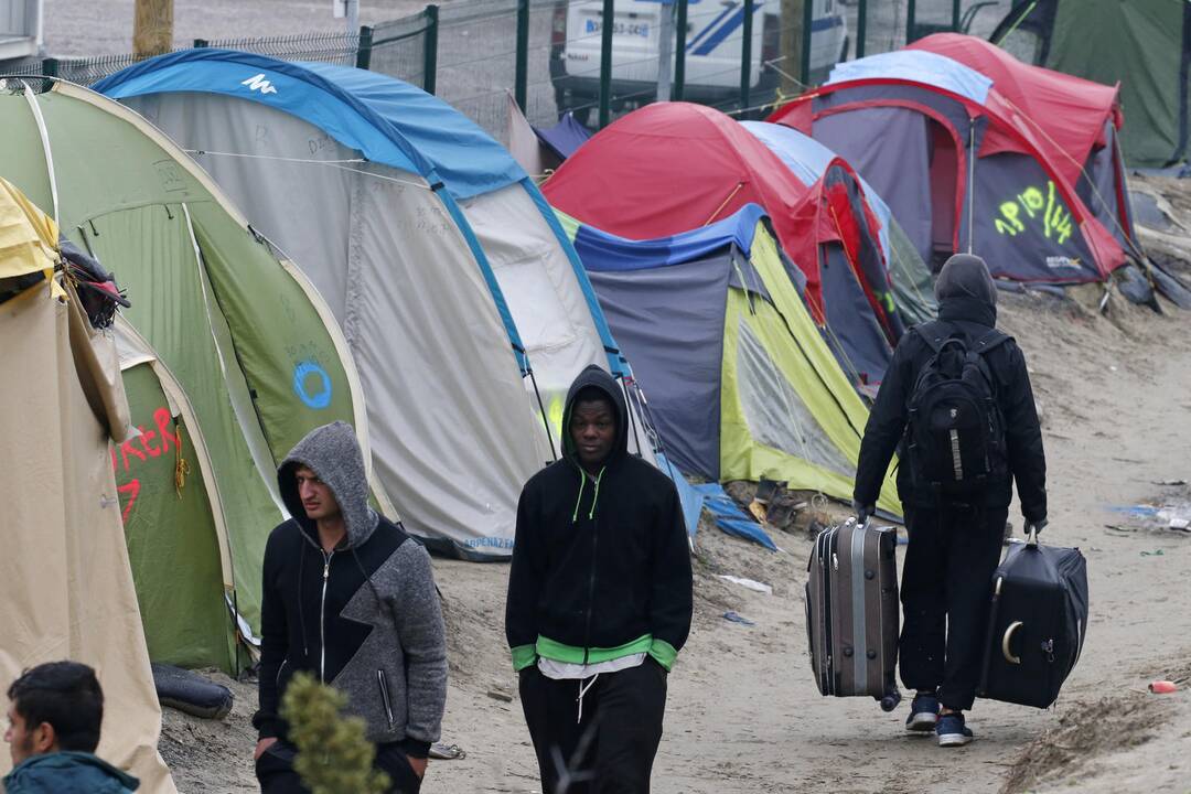 Prancūzijoje išardomos migrantų ,,Džiunglės“