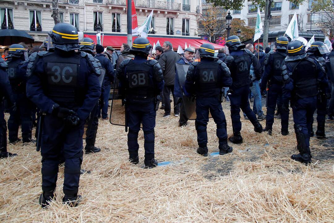 Ūkininkų protestas Prancūzijoje