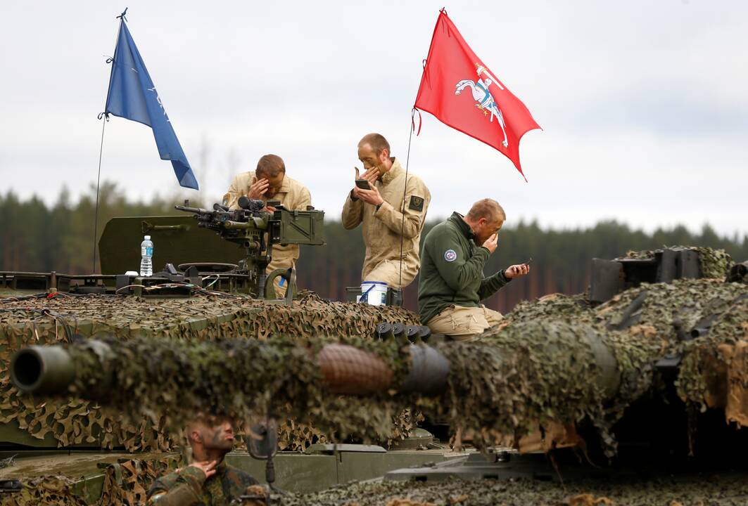 Maskva žada apgalvotai reaguoti į NATO pratybas Lietuvoje