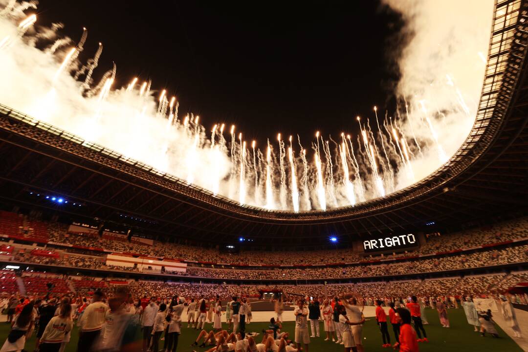 Tokijo olimpinių žaidynių uždarymo ceremonija