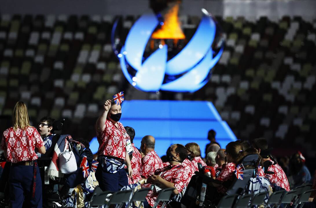 Tokijo paralimpinių žaidynių uždarymo ceremonija