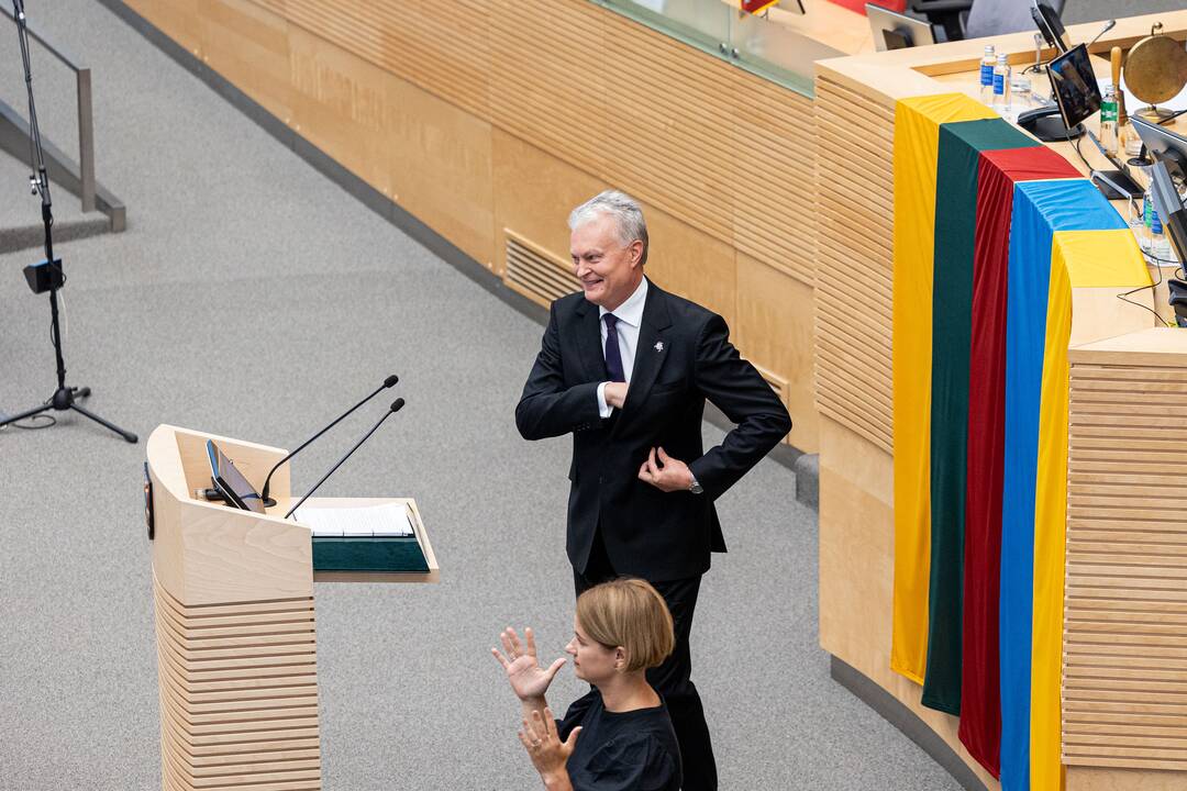 G. Nausėdos metinis pranešimas