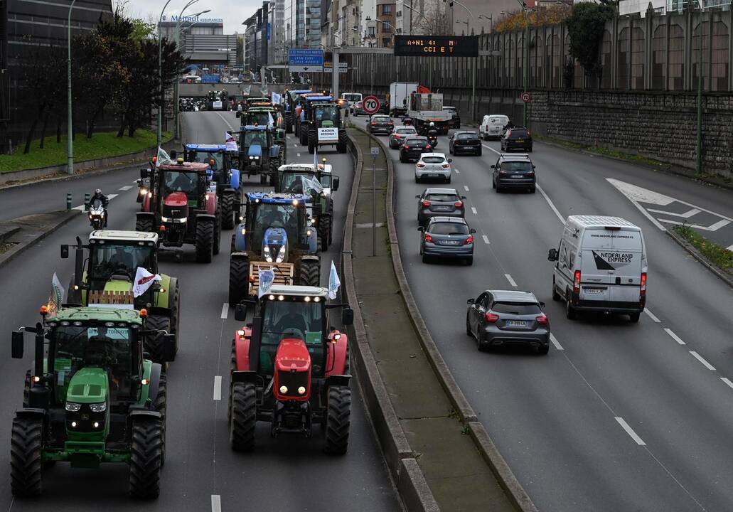 Ūkininkų protestas Prancūzijoje