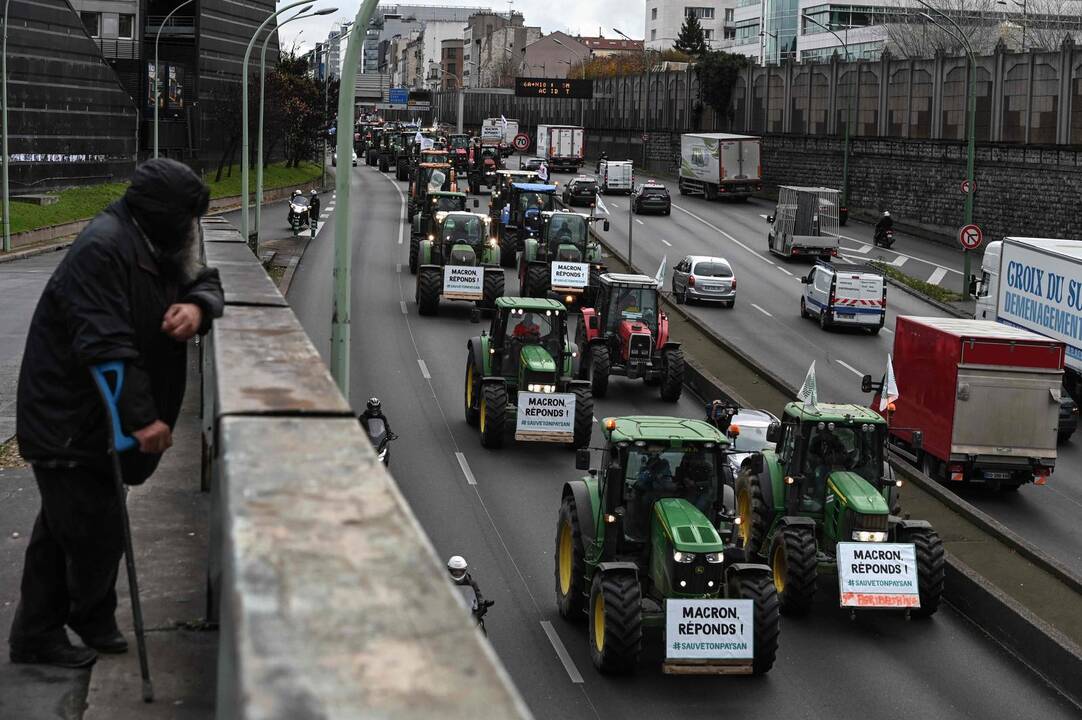 Ūkininkų protestas Prancūzijoje