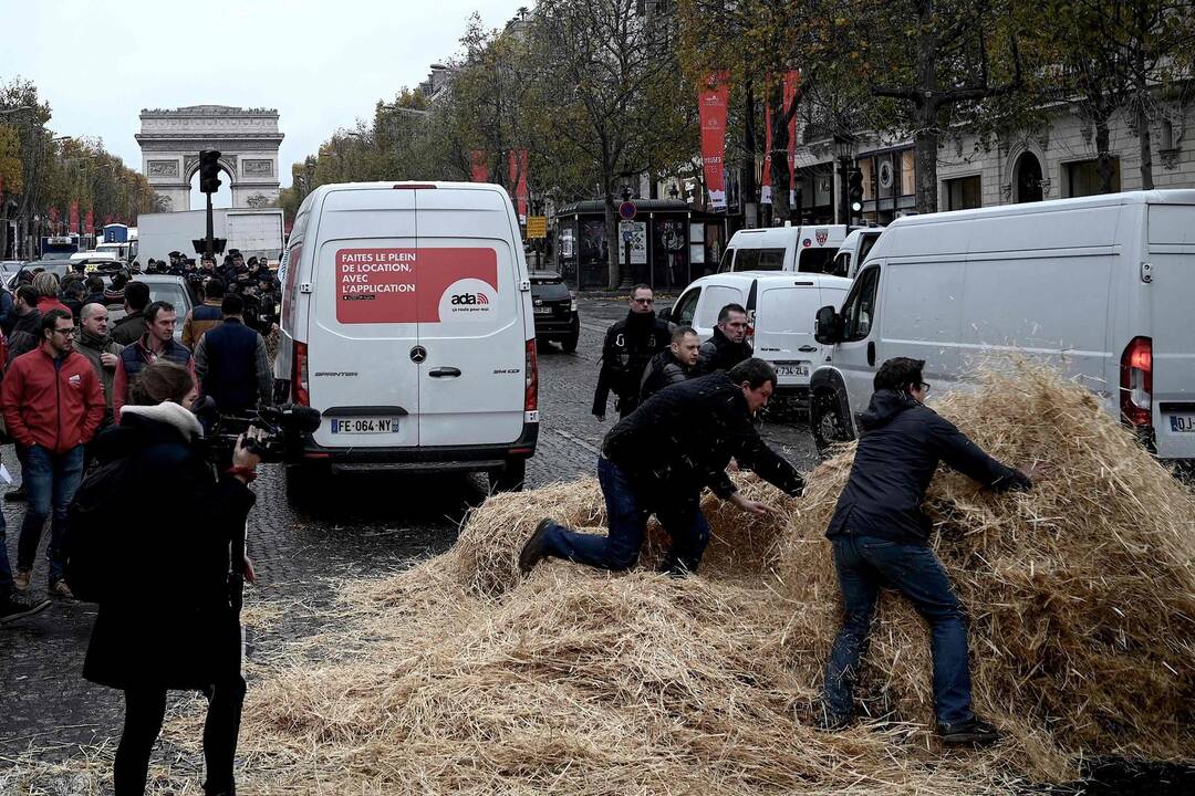 Ūkininkų protestas Prancūzijoje