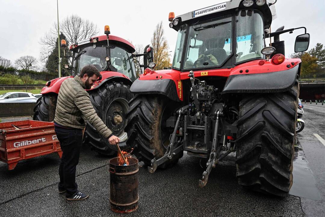 Ūkininkų protestas Prancūzijoje