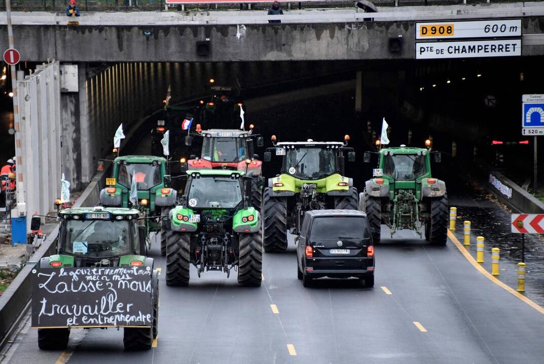 Ūkininkų protestas Prancūzijoje