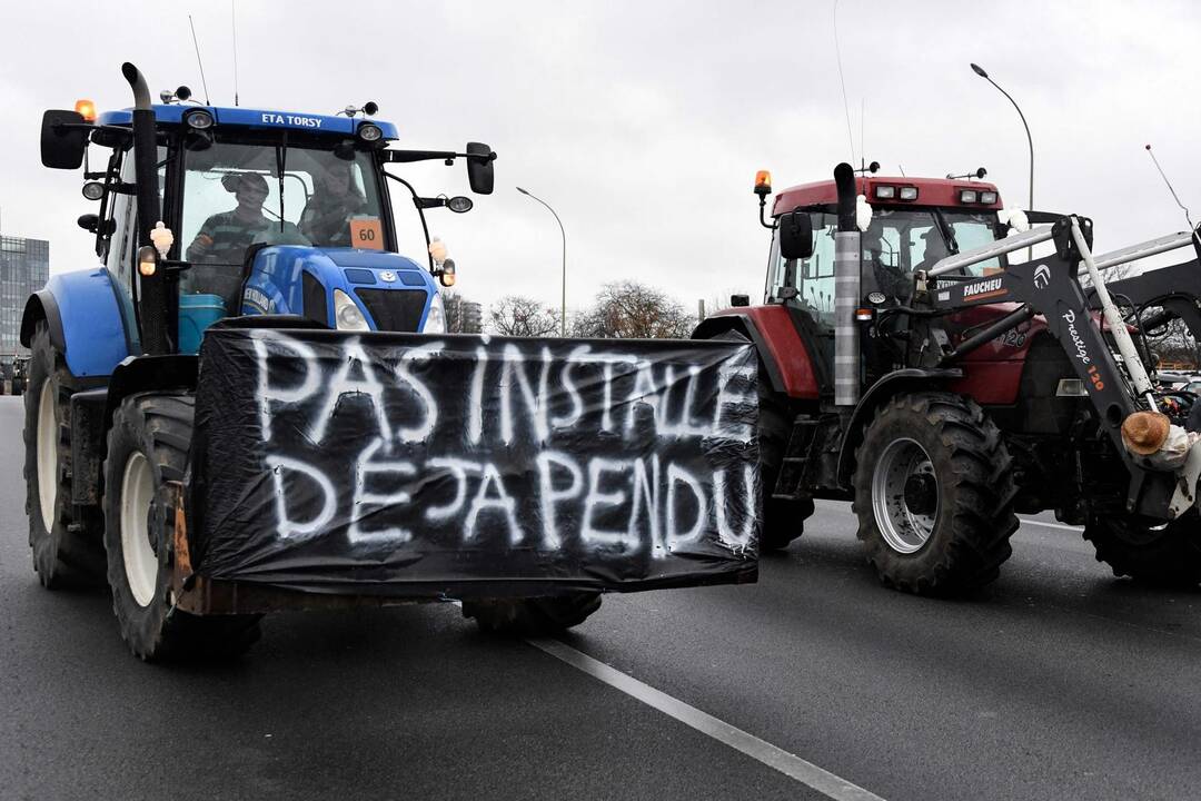 Ūkininkų protestas Prancūzijoje