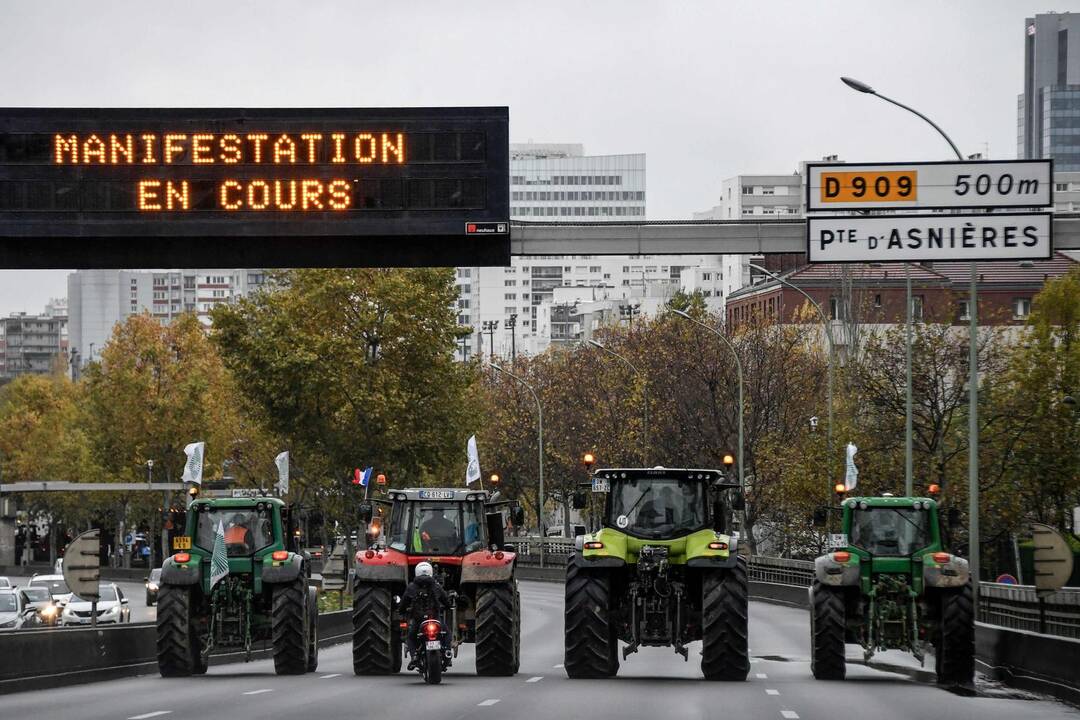 Ūkininkų protestas Prancūzijoje