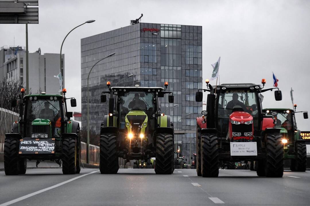 Ūkininkų protestas Prancūzijoje