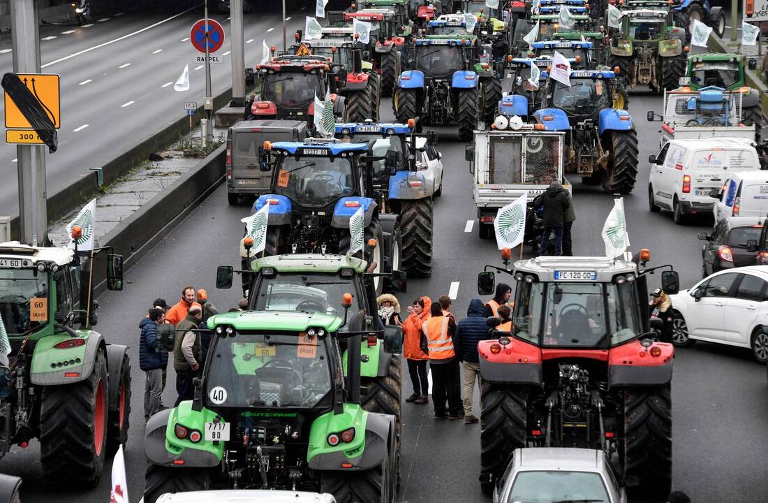 Ūkininkų protestas Prancūzijoje