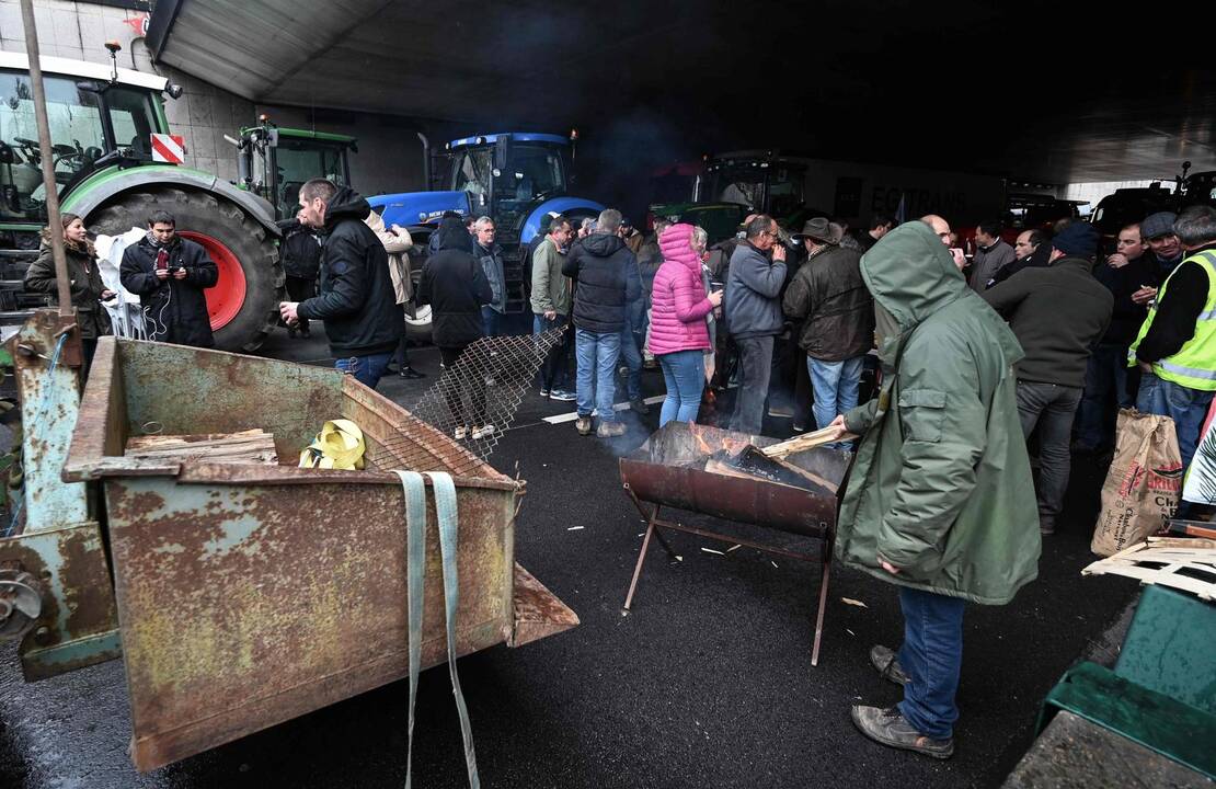 Ūkininkų protestas Prancūzijoje