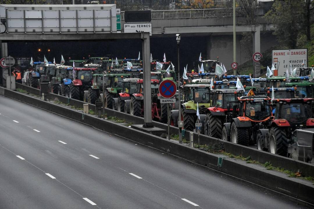 Ūkininkų protestas Prancūzijoje