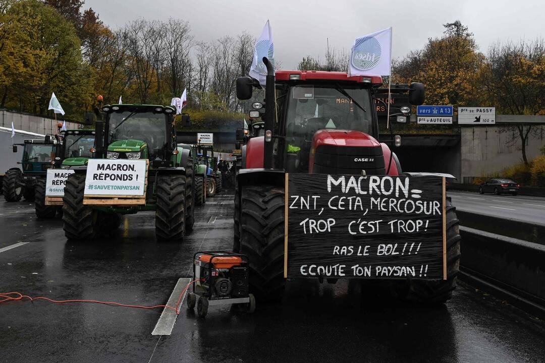 Ūkininkų protestas Prancūzijoje