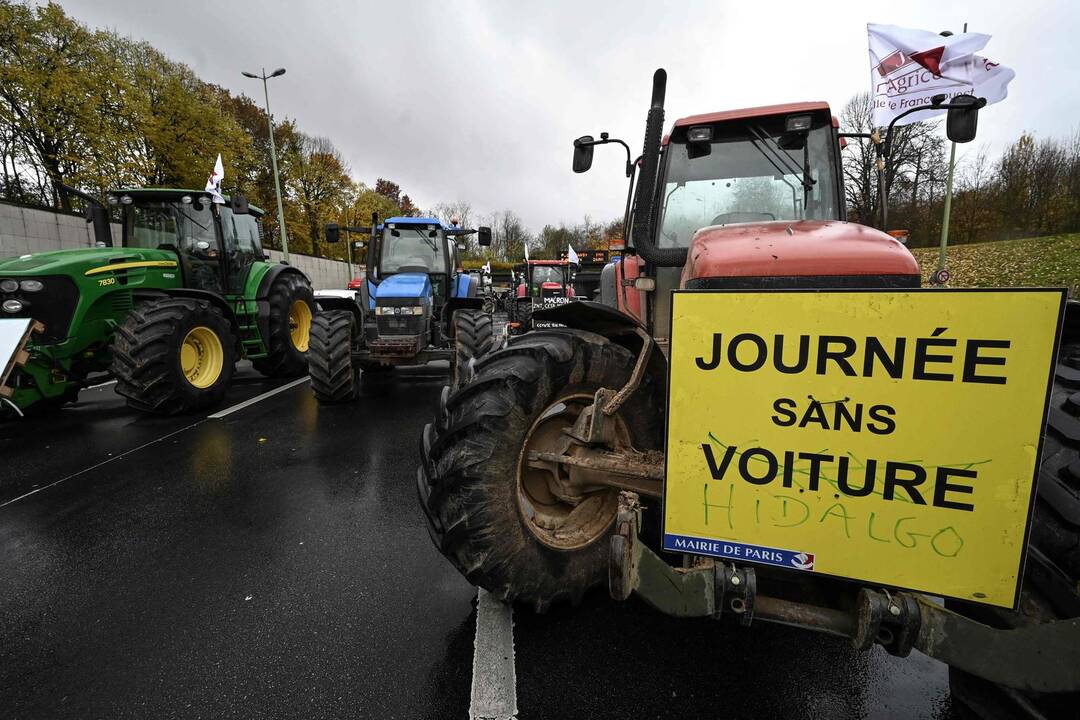 Ūkininkų protestas Prancūzijoje