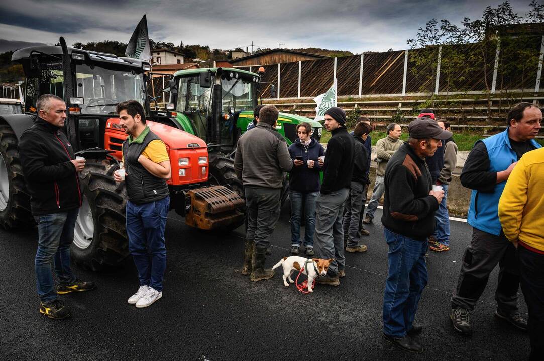 Ūkininkų protestas Prancūzijoje