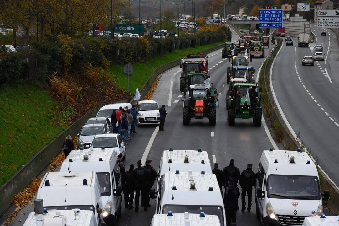 Ūkininkų protestas Prancūzijoje