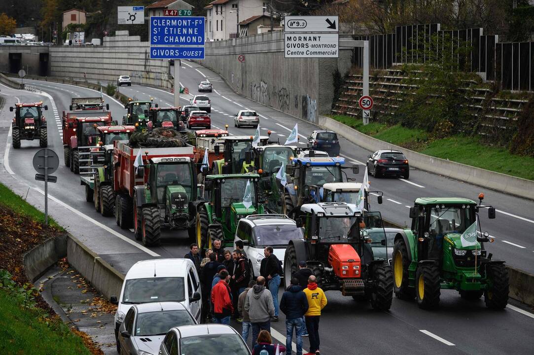Ūkininkų protestas Prancūzijoje