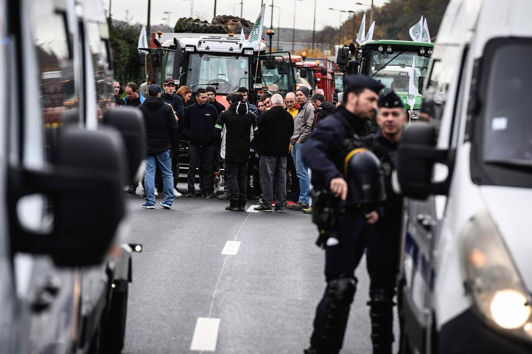 Ūkininkų protestas Prancūzijoje