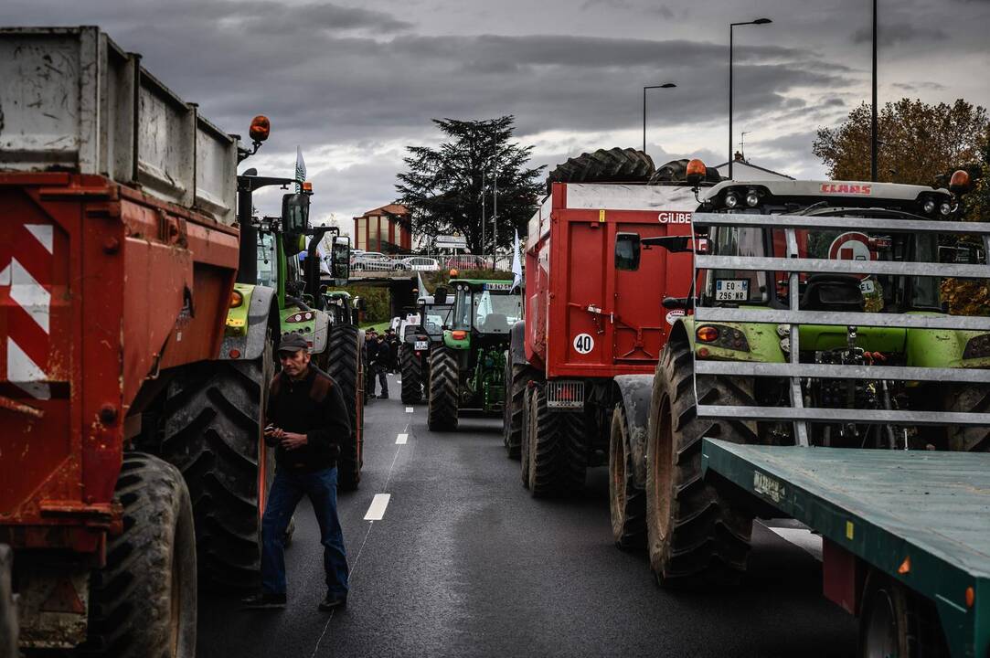 Ūkininkų protestas Prancūzijoje