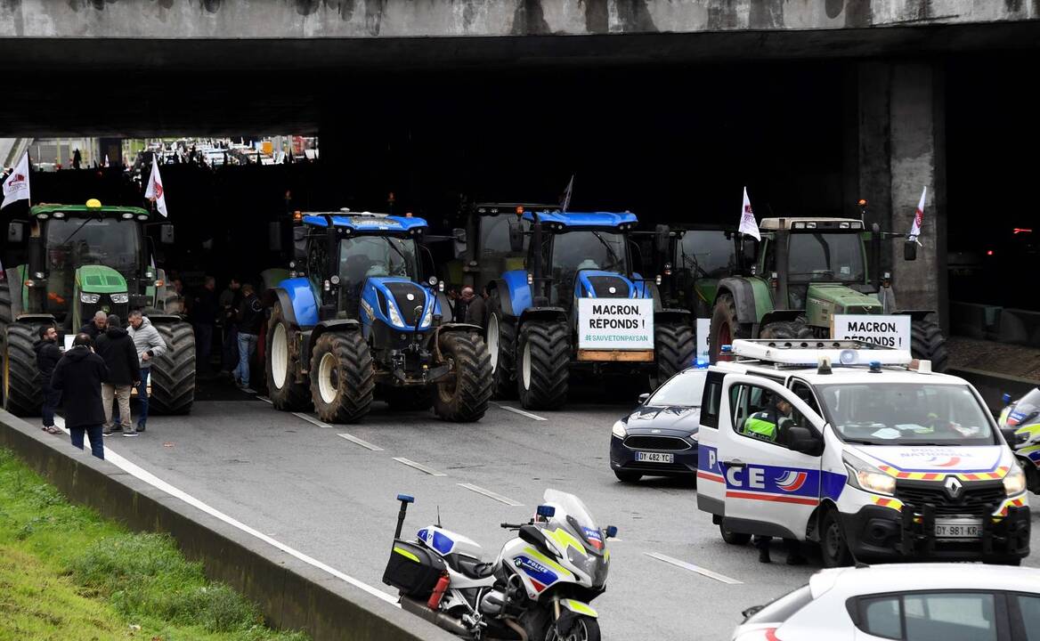 Ūkininkų protestas Prancūzijoje