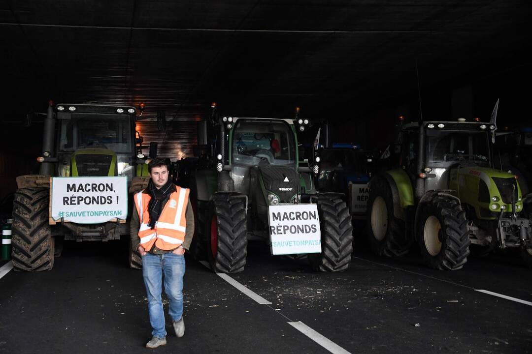 Ūkininkų protestas Prancūzijoje